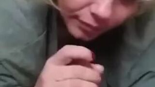 Meth Slut & Prostitute sucking Dick for DOPE & has the WETTEST MOUTH!