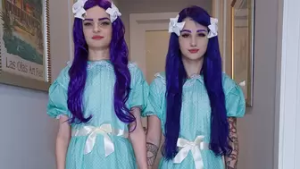 Sad Stud Gets Spooked And Fucked By Twinning Ghosts