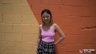 Real Teens - Petite Asian Teen Lulu Chu Gets Dick