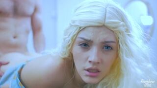 Daenerys GOT Anal Slammed Cosplay Teaser Rainbowslut
