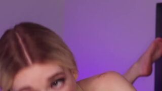 Petite Teen In Pigtails POV Blowjob