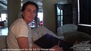 The video of Jessica watching porn and performing double penetration masturbation
