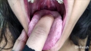 Mouth, teeth, vore, spit and tongue fetish of Jan and Feb (demos)