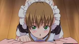 A Horny Maid With Big Tits Who Cleans Rooms And Dicks | Hentai Uncensored