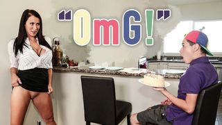 BANGBROS - Cougar Cake In The Form Of Reagan Foxx For A Very Special Boy