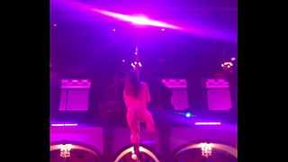 Destiny Mae entire dancing with a stripper pole!
