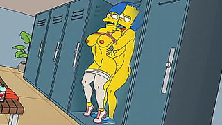 Anal Slut Housewife Marge Gets Fucked In The Ass In The Gym And At Home While Her Husband Is At Work The Simpsons Parody Hentai Toons