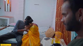 Innocent wife fucking Infront of Helpless Husband!