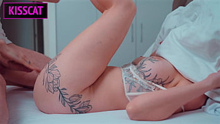 Please, dont cum inside stepmom! Stepson came to stepmother's while stepfather at the shower