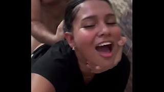 I FIND THE INDIAN MAID ALONE AT HOME AND ASK HER TO TAKE ALL THE CUM OUT OF ME WITH HER MOUTH