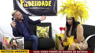 Rio Carnival Whoredom with Samba School Muse Who Had Her Intimate Video Leaked