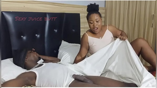 Stepsister wants a taste of stepbrother's BBC during Easter holiday visit