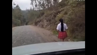 Everyone wants to fuck her but only a few can. I run away from school.