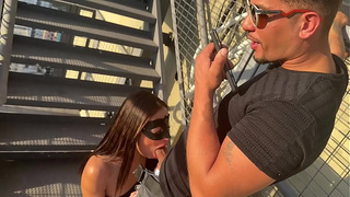 HUSBAND MAKES WIFE A CUCKOLD AT WORK WITH YOUNG GIRL