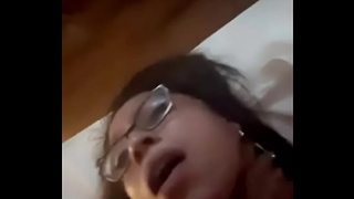 POV thick Latina takes dick and cums