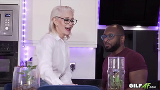 Granny Loves Big Black Dick! Gilf AF Hardcore Interracial Granny Porn