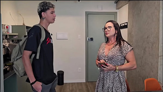Virgin learning with the naughty Milf.