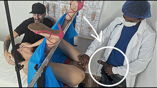 inseminated by the gifted doctor behind the cuckold!