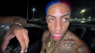 I had a hardcore orgy with my friends on the street without a condom.