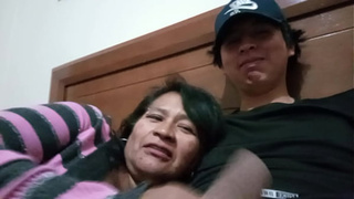 With my mother-in-law