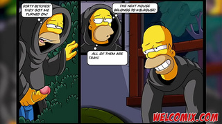 Simptoons Porn Comic! Complete and uncut! Lots of slutty action! Halloween gift!
