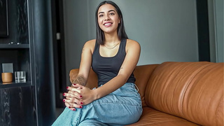 Big Booty 18yo Latina Rides Big Cock POV Cowgirl Like a Pro In Casting