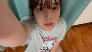 No matter how serious and cute a is, she masturbates like this every day at home... Watch it a lot