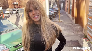 PutaLocura - Skinny Latina Netty accepts Torbe's challenges and swallows cum in Caught