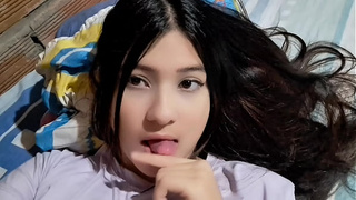 Masturbación casera de una chica sexy de colombia