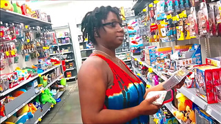 Met a random guy out shopping who had a big dick but also a girlfriend