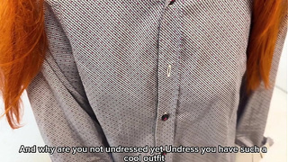 I Called a Whore for Christmas and My Stepsister Came - I Fucked Her Tiny Pussy and Cum on Her Ass - English Subtitles