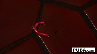 Christmas masturbation with busty blonde Olivia Austin