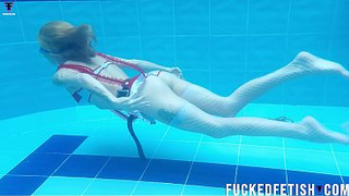 Hot nurse underwater Ashley Rose pool scuba 748 Release week 52 slow