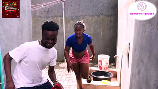 RUNNING INSIDE TO GET A GOOD SEX ON CHRISTMAS DAY. MDX