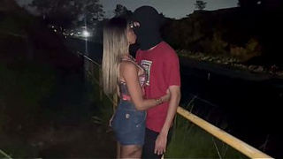 Wife approaches stranger on the street and has enjoyable anal sex.