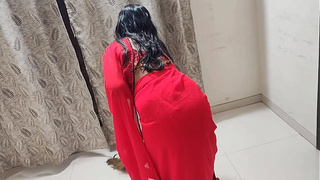 Desi maid was having sex when her brother came and said, ask me for your pussy