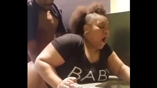 BBW DIDN'T WANNA CLEAN UP THE KITCHEN SO I PUNISHED HER