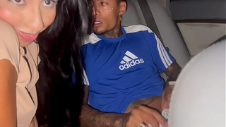 A cuckold gave a ride to a young guy from the favela and he slept with his young wife in the car. Liberal couple, well-endowed lover, eater, girlfriend, Yo, BBC Latina, big ass, beautiful.