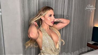 Gifted foreigner fucks hot Brazilian woman after discovering the power of a Latina ass.