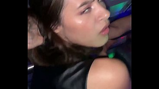 Hard sex with a stranger at the VIP nightclub