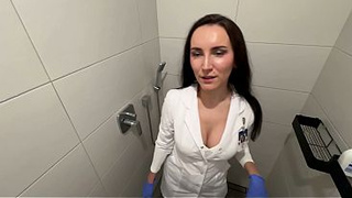 The Naughty Nurse’s «Special Shower Therapy»