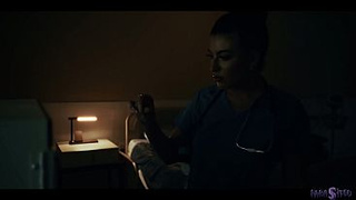 Parasited Horror Porn - Nurse Babe Gal Ritchie Grows Alien Monster Cock To Impregnate Leana Lovings