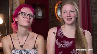 Ersties: Young German amateur girls playing