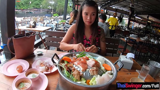 First time out for dinner since Covid hit and wild horny sex at home after