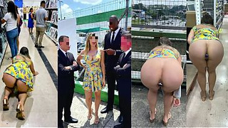 Things went wrong at Leroy Merlin; they called the police on the married exhibitionist.