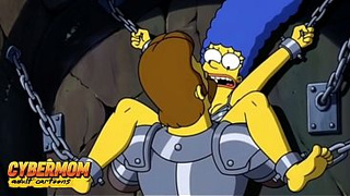 Top-10 Cheating Marge Simpson. Best Cartoon Compilation. Porn Parody Animation