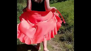 Stepmother asked to have a video made of her showing off in public PT01.