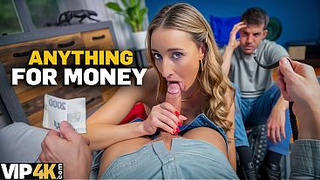 HUNT4K. He became a Cuckold for Money