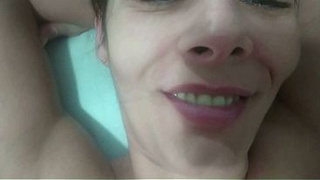 Married woman performing oral sex on her young stepson during school holidays.