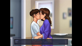 Summertime Saga ep 27 - Kissing Practice with Debbie